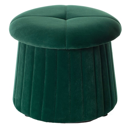 Fabulaxe 16 W, 14 H, Velvet, MDF Wood, Green QI004182.GN
